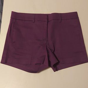 Purple dress shorts.  Hipsters.
